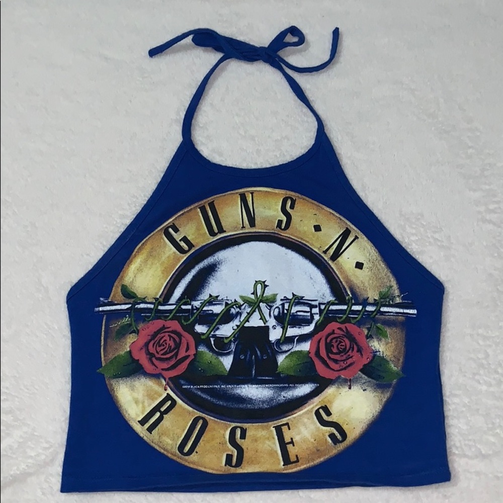 Guns and Roses Halter Top